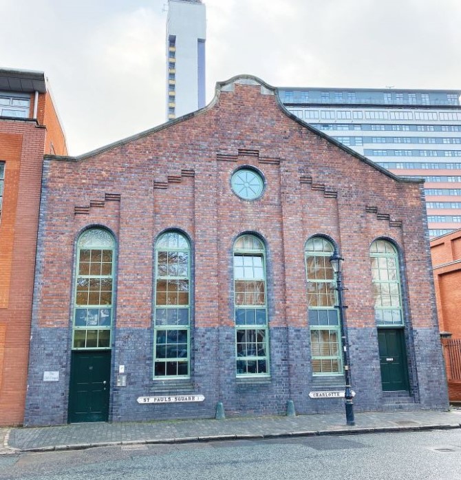The Old Chapel, St. Pauls Square, Birmingham, West Midlands, B3 1QS