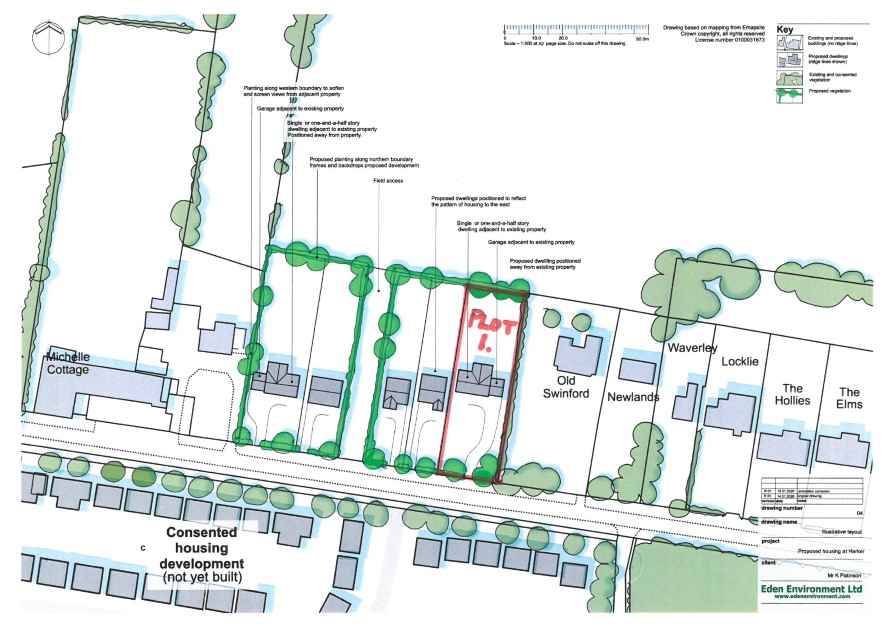 Plot 1, Land To The West Of High Harker Farm, Harker, Carlisle, Cumbria, CA6 4DS