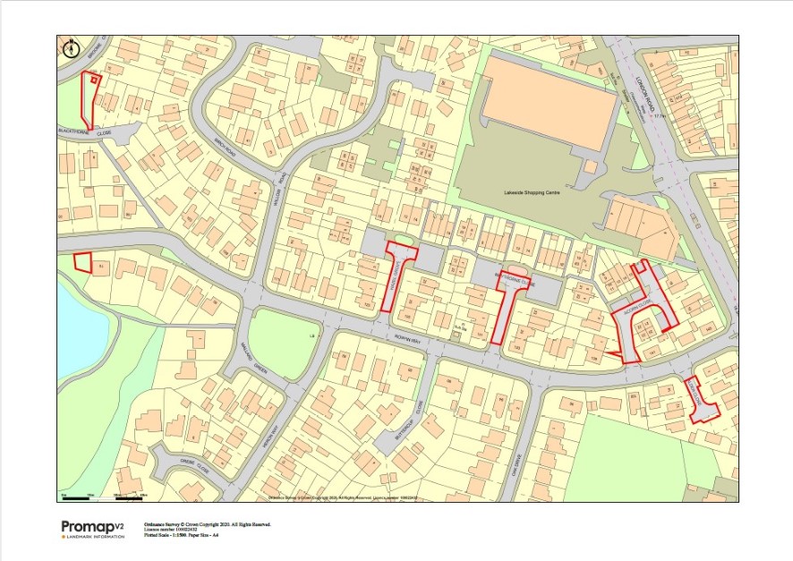 Plots Of Land And Car Parks, Off Rowan Way, New Balderton, Newark, Nottinghamshire, NG24 3AX