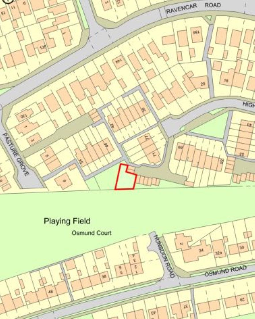 Plot Of Land At The Rear Of Garages, Behind 71 Highwood Place, Eckington, Sheffield, South Yorkshire, S21 4GP