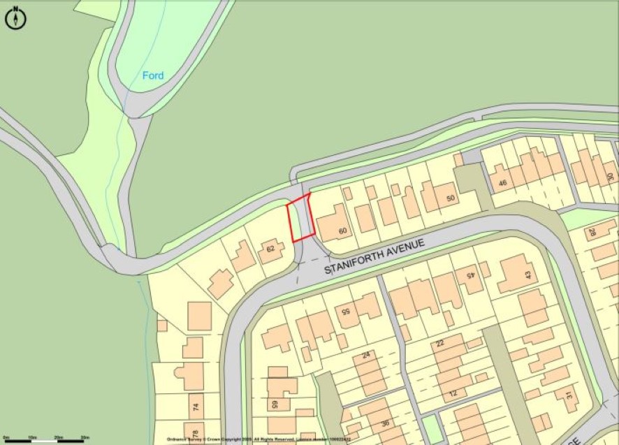 Land Between 62&60 Staniforth Avenue, Eckington, Sheffield, South Yorkshire, S21 4GR