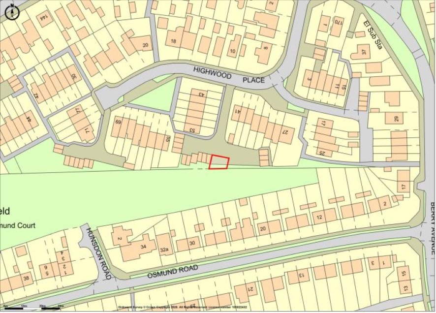 Land At The Rear Of 41 Highwood Place, Eckington, Sheffield, South Yorkshire, S21 4GP