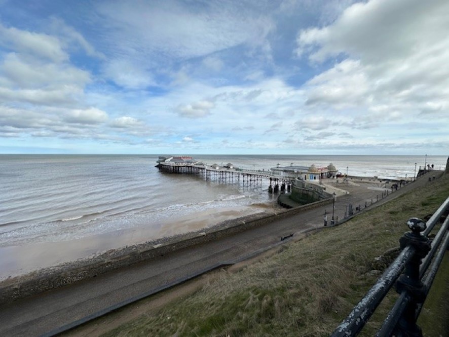 View of the Cromer Pier from the property