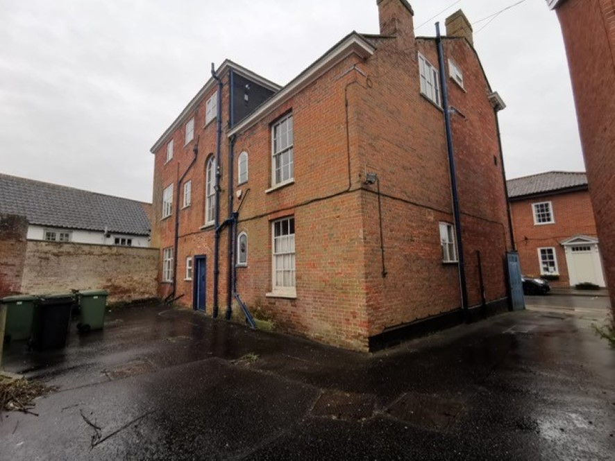 rear entrance to wymondham town hall