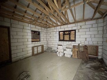 Some work has been started in the interior
