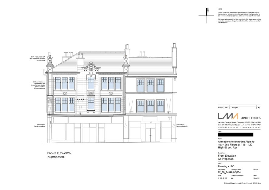 116 - 122 High Street, Ayr, South Ayrshire KA7 1PQ