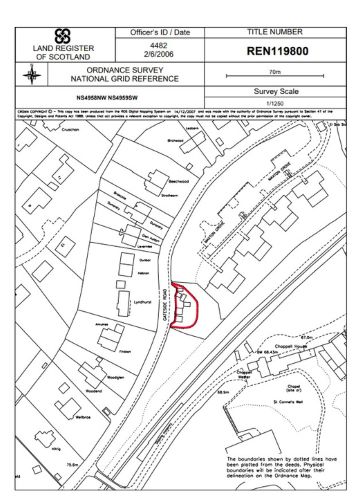 Property for Auction in Scotland - Plot at Gateside Road, Barrhead G78 1EA