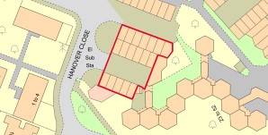 Property for Auction in London - Garages G34-51 on Hanover Close, Andover, Hampshire, SP10 3PR