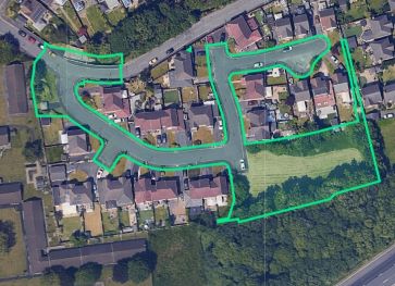 Property for Auction in North West - Land on the South Side of Water Lane , Crossbrook Way, Milnrow, Rochdale, Greater Manchester OL16 3HD