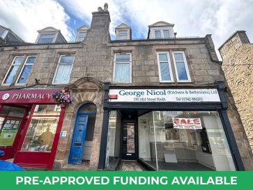 Property for Auction in Scotland - 146B Mid Street, Keith, Banffshire AB55 5BJ