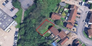Property for Auction in London - Land Adjacent to 35 Sheppard Drive, Chelmsford, Essex, CM2 6QE