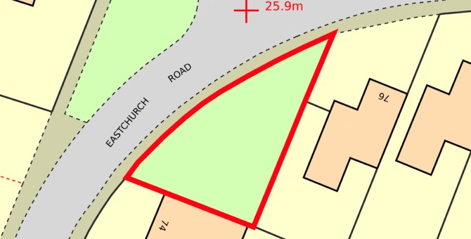 Property for Auction in London - Plot 1, Part of Land Abutting East Church Road, Margate, Kent