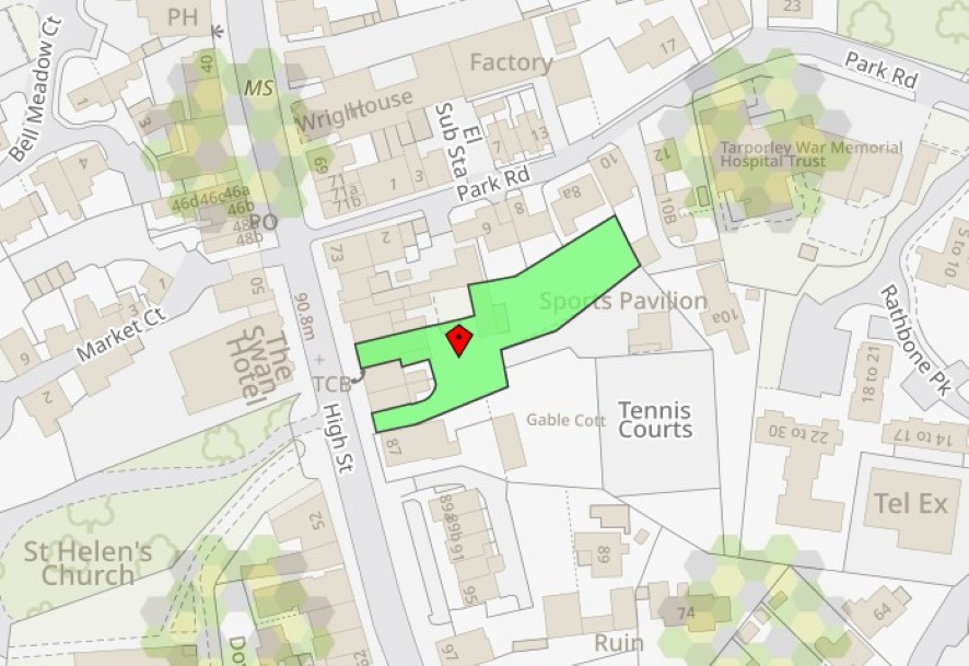 Royal Mail Sorting Office, 81 High Street, Tarporley, Cheshire CW6 0AA