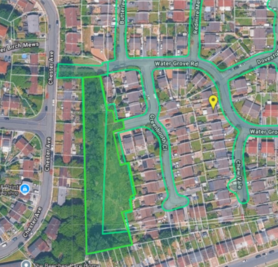 Land at Water Grove Road / Greenbooth Close, Dukinfield, Tameside, Greater Manchester SK16 5QS