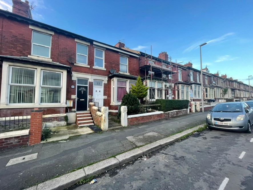 Property for Auction in North West - 22 Keswick Road, Blackpool, Lancashire FY1 5PB