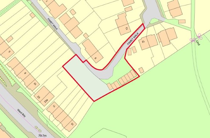 Land Adjoining 6 Famet Walk, Purley, Surrey, CR8 2DY