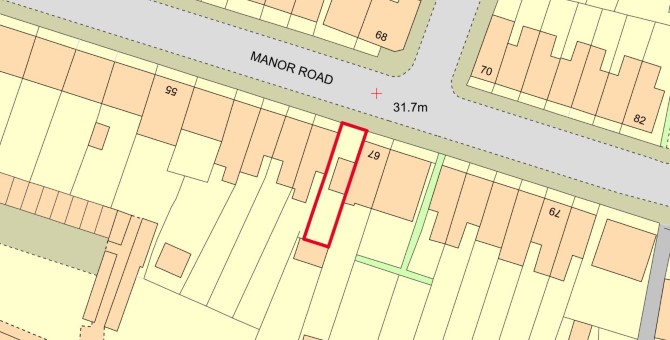 Land to the Side of 65 Manor Road, Enfield, Middlesex, EN2 0AN