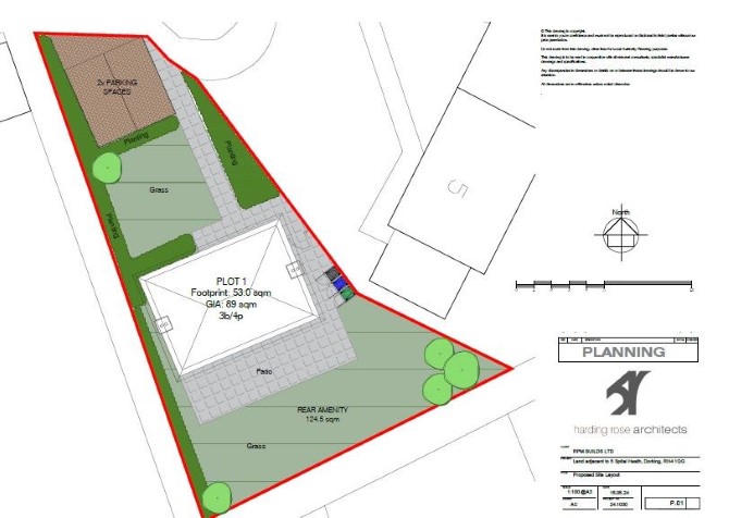 Land at Spital Heath, Dorking, Surrey, RH4 1QG