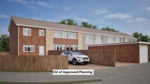 Property for Auction in London - Land Adjacent 1 Southwick Court, Fareham, Hampshire, PO14 1DB