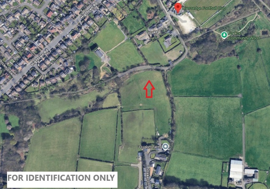 Plot of Land off Quaker Lane, Liversedge, West Yorkshire WF15 8DF
