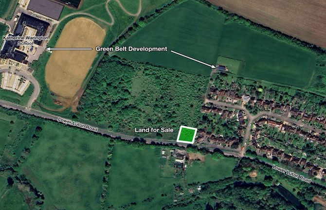Land at Manor End, Lower Luton Road, Wheathampstead, St. Albans, Hertfordshire, AL4 8JH