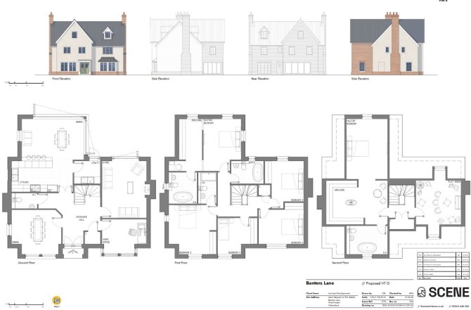 Land Adjacent to The Gables, Banters Lane, Great Leighs, Chelmsford, Essex, CM3 1NT