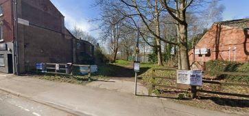 Property for Auction in Chesterfield & North Derbyshire - Land on the west side of High Street, Clay Cross, Chesterfield, Derbyshire, S45 9DX