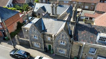 Property for Auction in East Anglia - Gothic House, Flat 1 & 2 , 12 Old Market Street, Thetford, Norfolk IP24 2EQ