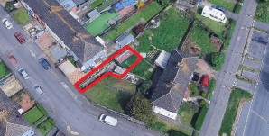 Property for Auction in London - Land to the Rear of 55 Brennan Road, Tilbury, Thurrock, RM18 8AL