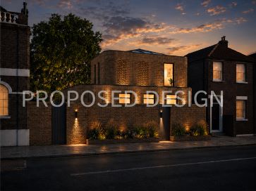 Property for Auction in East Anglia - Land adjacent to The Grapes, 39 Fairfield Street, London, London SW18 1DX